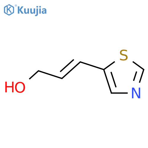 3-(1,3-thiazol-5-yl)prop-2-en-1-ol structure