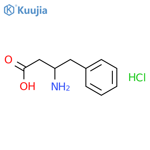 H-β-HoPhe-OH.HCl structure