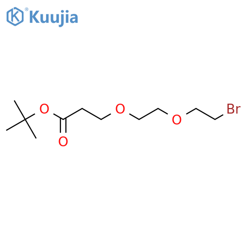 Bromo-PEG2-C2-Boc structure
