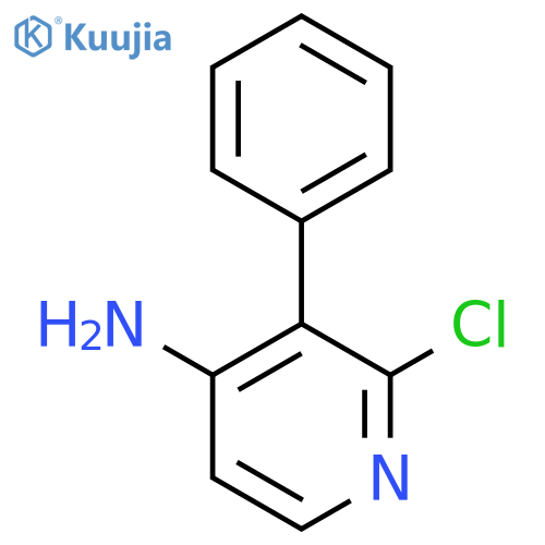 4-Amino-2-chloro-3-phenylpyridine structure