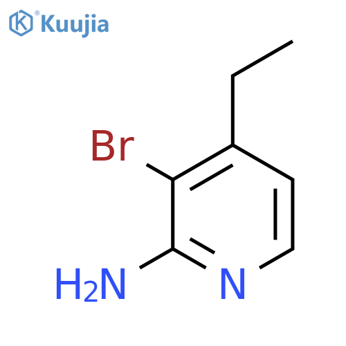 3-Bromo-4-ethylpyridin-2-amine structure