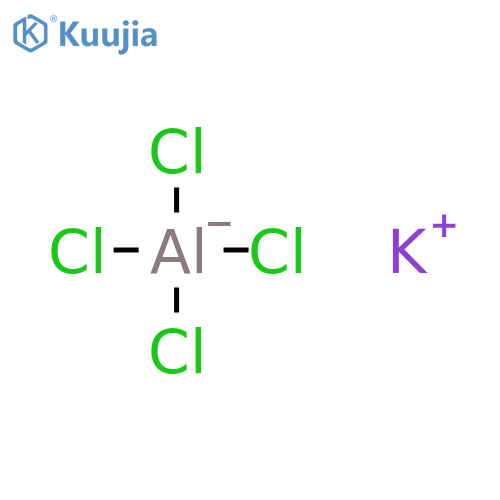 Aluminate(1-),tetrachloro-, potassium, (T-4)- (9CI) structure