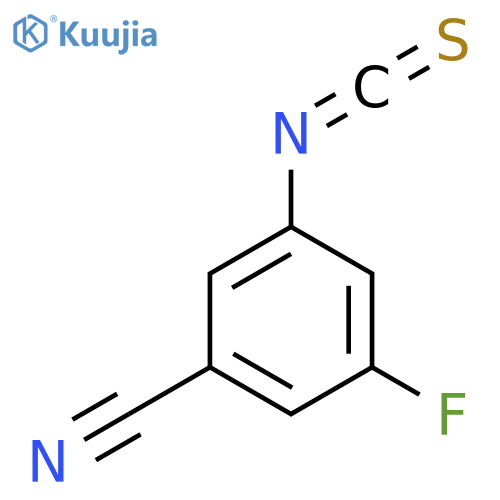 3-Fluoro-5-isothiocyanatobenzonitrile structure
