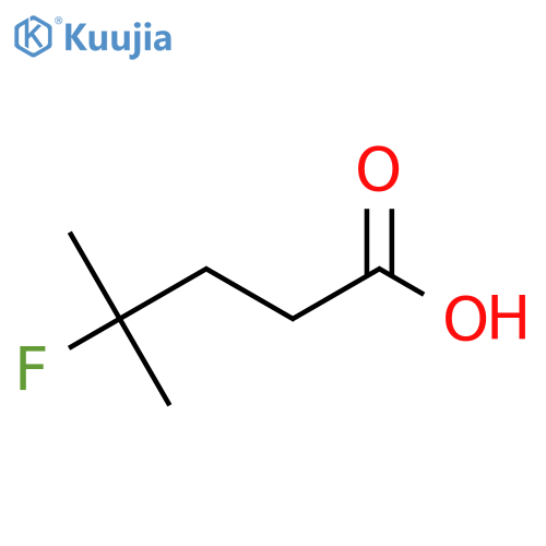 4-Fluoro-4-methylpentanoic acid structure