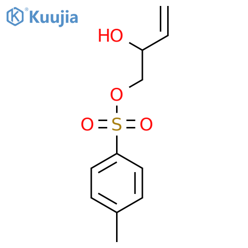 (+/-)-2-hydroxy-3-buten-1-yl tosylate structure
