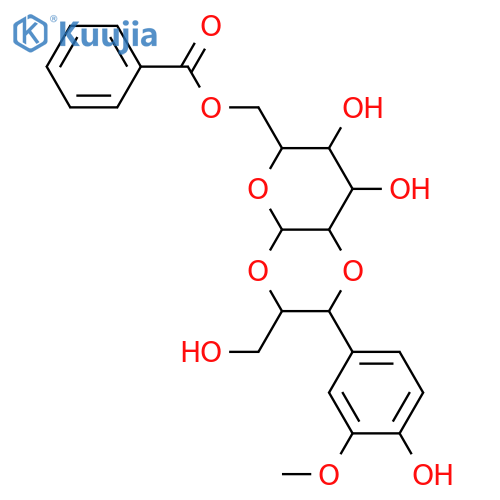 Junipetrioloside A; 6'-Benzoyl structure
