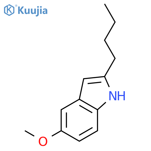 1H-Indole, 2-butyl-5-methoxy- structure