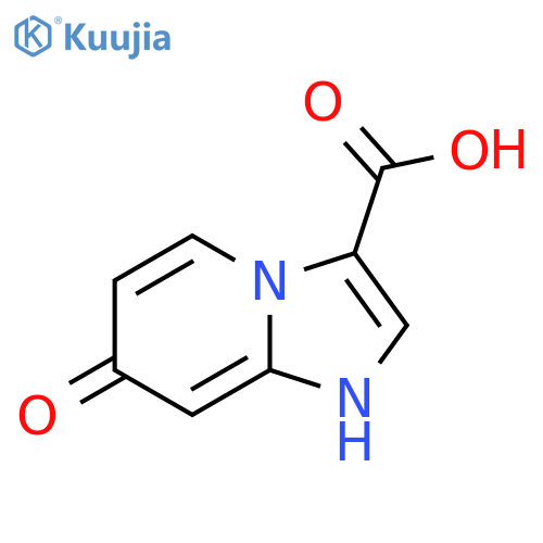 7-Hydroxyimidazo[1,2-a]pyridine-3-carboxylic Acid structure