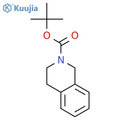 tert-butyl 1,2,3,4-tetrahydroisoquinoline-2-carboxylate structure