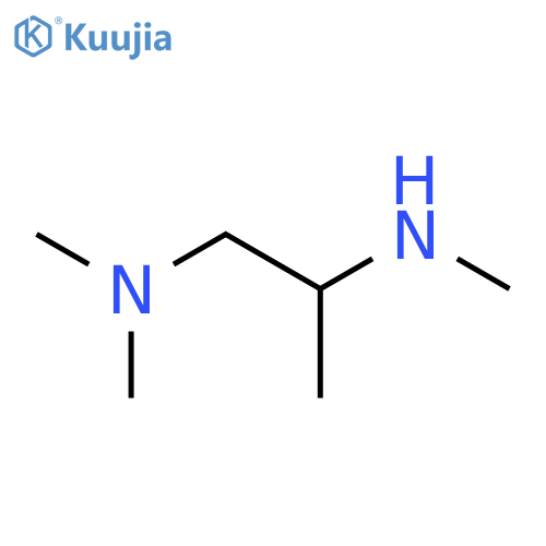 1-(dimethylamino)propan-2-yl(methyl)amine structure