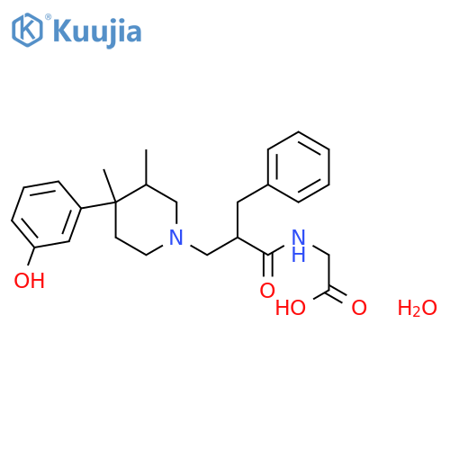 Alvimopan (monohydrate) structure