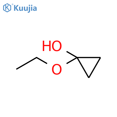 1-Ethoxycyclopropanol structure