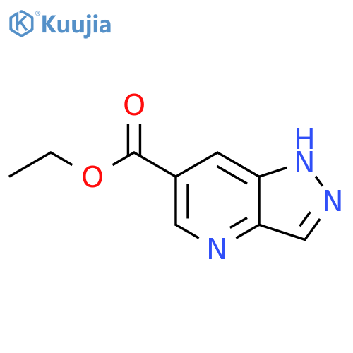 Ethyl 1H-pyrazolo[4,3-b]pyridine-6-carboxylate structure