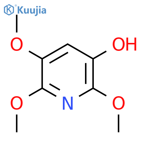 2,5,6-Trimethoxypyridin-3-ol structure