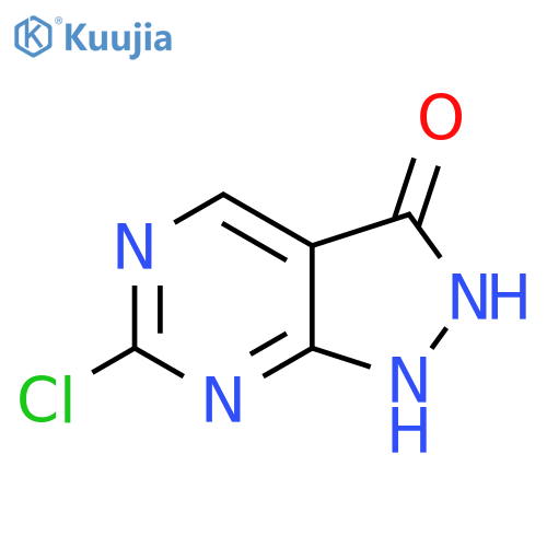 6-Chloro-1H-pyrazolo[3,4-D]pyrimidin-3(2H)-one structure