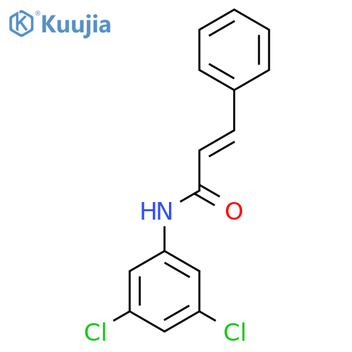 (2E)-N-(3,5-dichlorophenyl)-3-phenylprop-2-enamide structure