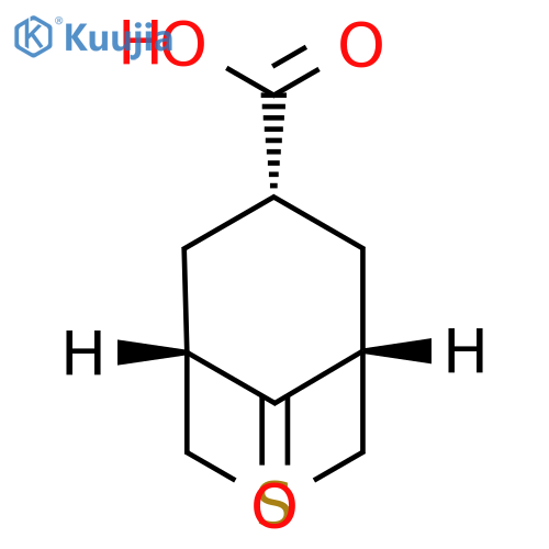 (1R,5S)-9-oxo-3-thiabicyclo[3.3.1]nonane-7-carboxylic acid structure