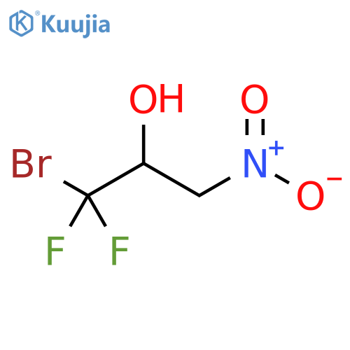 1-bromo-1,1-difluoro-3-nitropropan-2-ol structure