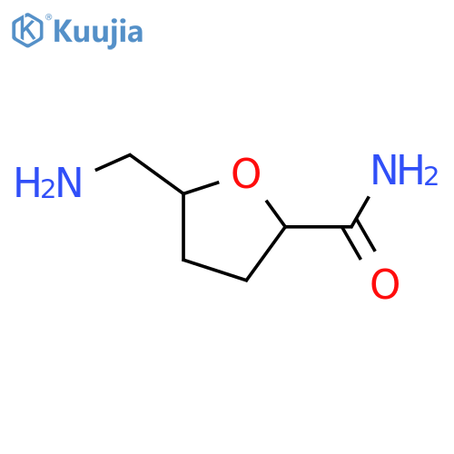 5-(aminomethyl)oxolane-2-carboxamide structure