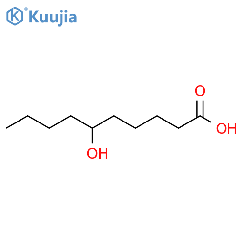 6-Hydroxydecanoic acid; (R)-form structure