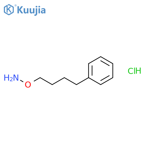 Hydroxylamine, O-(4-phenylbutyl)-, hydrochloride structure
