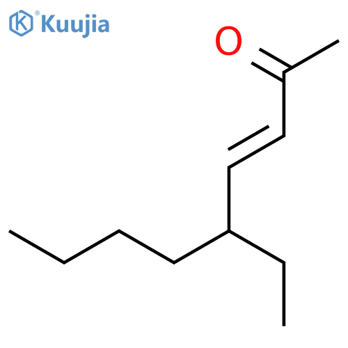 (E)-5-Ethyl-3-nonen-2-one structure