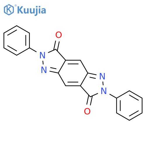 Benzo[1,2-c:4,5-c']dipyrazole-3,7-dione, 2,6-dihydro-2,6-diphenyl- structure