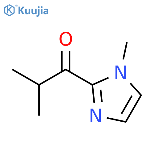 2-methyl-1-(1-methyl-1H-imidazol-2-yl)propan-1-one structure