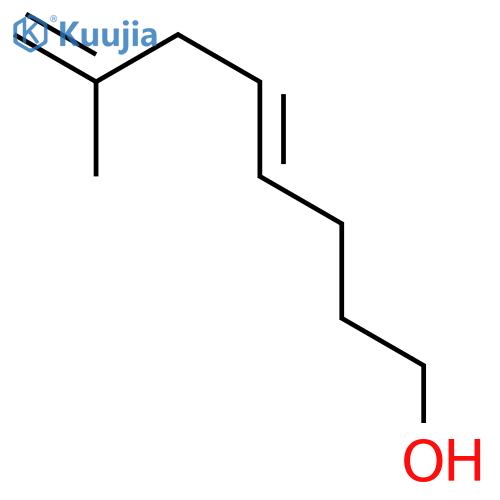 4,7-Octadien-1-ol, 7-methyl-, (E)- structure
