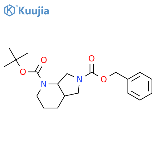 1-Boc-6-Cbz-Octahydropyrrolo3,4-Bpyridine structure