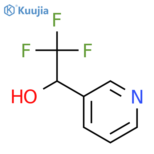 2,2,2-Trifluoro-1-(pyridin-3-yl)ethanol structure