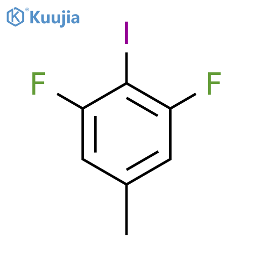 3,5-Difluoro-4-iodotoluene structure