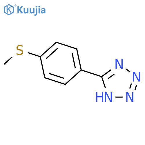 5-[4-(Methylthio)phenyl]-1H-tetrazole structure