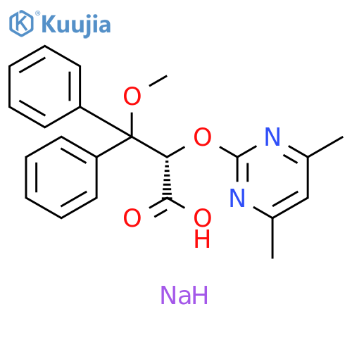 Ambrisentan sodium salt structure