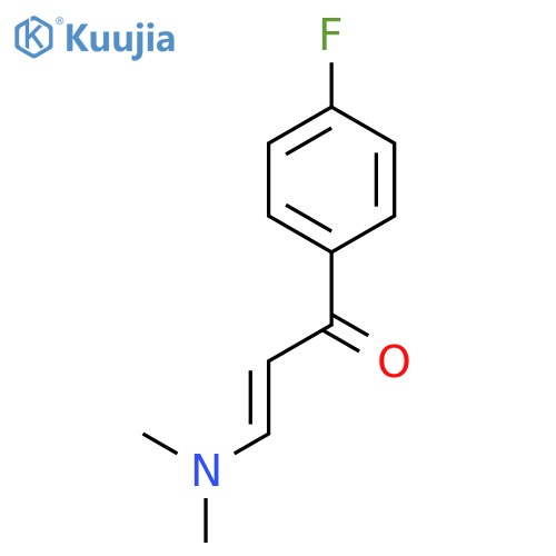 (2E)-3-(Dimethylamino)-1-(4-fluorophenyl)prop-2-en-1-one structure