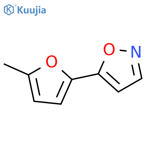 5-(5-Methylfuran-2-yl)isoxazole structure
