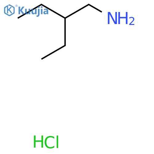 3-(aminomethyl)pentane hydrochloride structure