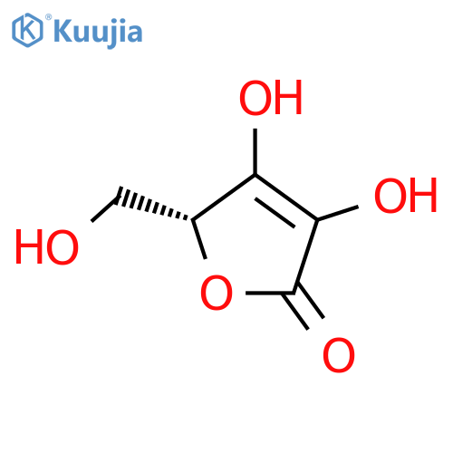 2(5H)-Furanone, 3,4-dihydroxy-5-(hydroxymethyl)-, (R)- (9CI) structure