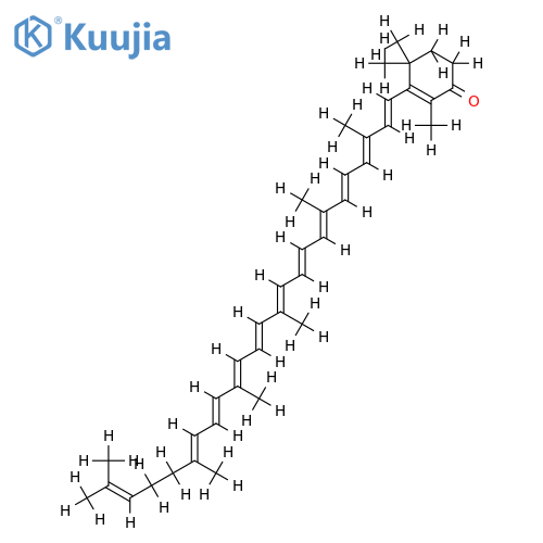4-keto-gamma-carotene structure