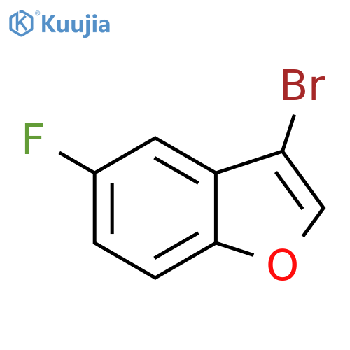 3-bromo-5-fluoro-1-benzofuran structure