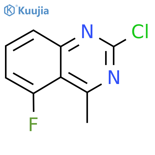 2-Chloro-5-fluoro-4-methylquinazoline structure