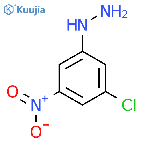 3-Chloro-5-nitrophenylhydrazine structure