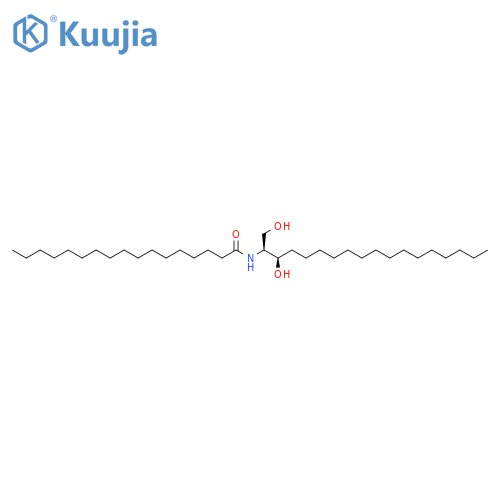 N-[(1S,2R)-2-hydroxy-1-(hydroxymethyl)heptadecyl]-heptadecanamide structure