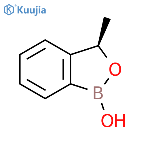 (3R)-3-methyl-1,3-dihydro-2,1-benzoxaborol-1-ol structure