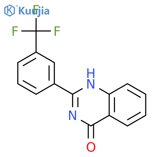 4(1H)-Quinazolinone, 2-[3-(trifluoromethyl)phenyl]- structure