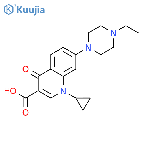 Enrofloxacin 4-Oxo-1,4-dihydroquinoline structure