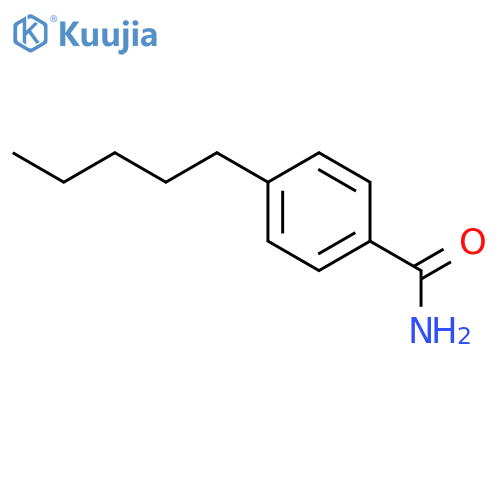 4-Pentylbenzamide structure