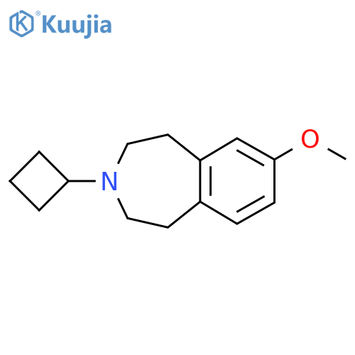 3-Cyclobutyl-7-methoxy-2,3,4,5-tetrahydro-1H-benzo[D]azepine structure