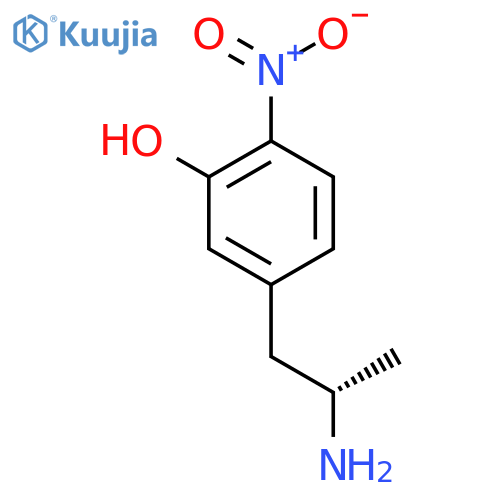 5-(2S)-2-aminopropyl-2-nitrophenol structure