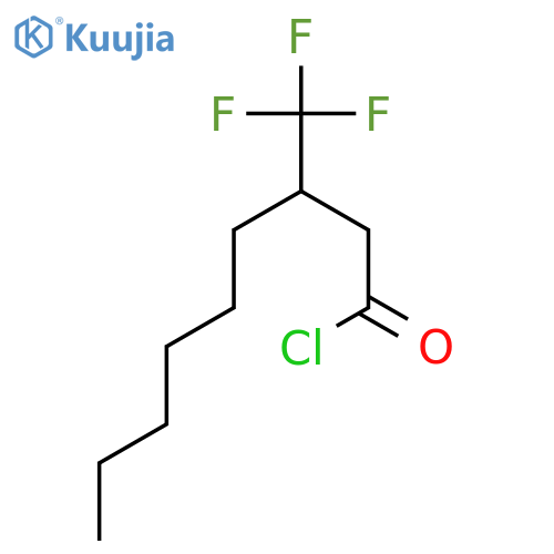 3-(Trifluoromethyl)nonanoyl chloride structure